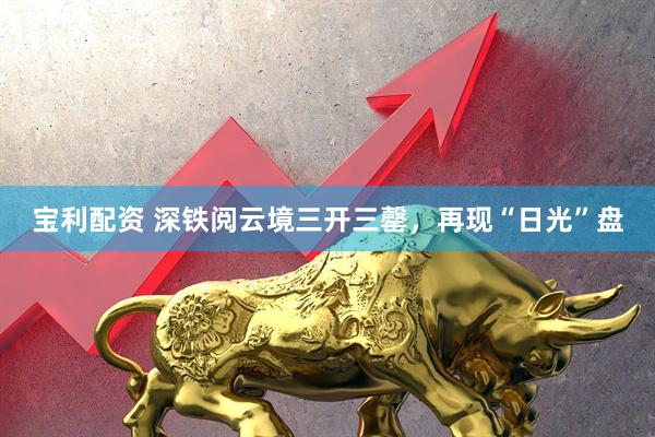 宝利配资 深铁阅云境三开三罄，再现“日光”盘